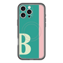 スリムプロテクションプレミアムケース with MagSafe［ オリジナル - initial color line - B green ］