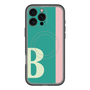 スリムプロテクションプレミアムケース with MagSafe［ オリジナル - initial color line - B green ］
