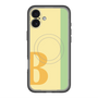 スリムプロテクションプレミアムケース with MagSafe［ オリジナル - initial color line - B yellow ］