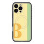 スリムプロテクションプレミアムケース with MagSafe［ オリジナル - initial color line - B yellow ］