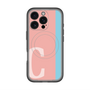 スリムプロテクションプレミアムケース with MagSafe［ オリジナル - initial color line - C pink ］