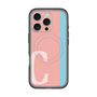 スリムプロテクションプレミアムケース with MagSafe［ オリジナル - initial color line - C pink ］
