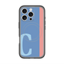 スリムプロテクションプレミアムケース with MagSafe［ オリジナル - initial color line - C blue ］