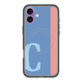 スリムプロテクションプレミアムケース with MagSafe［ オリジナル - initial color line - C blue ］