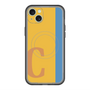 スリムプロテクションプレミアムケース with MagSafe［ オリジナル - initial color line - C orange ］