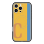 スリムプロテクションプレミアムケース with MagSafe［ オリジナル - initial color line - C orange ］