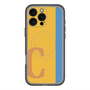 スリムプロテクションプレミアムケース with MagSafe［ オリジナル - initial color line - C orange ］