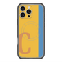 スリムプロテクションプレミアムケース with MagSafe［ オリジナル - initial color line - C orange ］