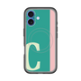 スリムプロテクションプレミアムケース with MagSafe［ オリジナル - initial color line - C green ］