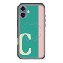 スリムプロテクションプレミアムケース with MagSafe［ オリジナル - initial color line - C green ］