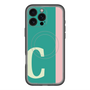 スリムプロテクションプレミアムケース with MagSafe［ オリジナル - initial color line - C green ］