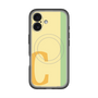 スリムプロテクションプレミアムケース with MagSafe［ オリジナル - initial color line - C yellow ］
