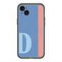 スリムプロテクションプレミアムケース with MagSafe［ オリジナル - initial color line - D blue ］