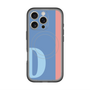 スリムプロテクションプレミアムケース with MagSafe［ オリジナル - initial color line - D blue ］