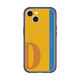 スリムプロテクションプレミアムケース with MagSafe［ オリジナル - initial color line - D orange ］