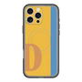 スリムプロテクションプレミアムケース with MagSafe［ オリジナル - initial color line - D orange ］
