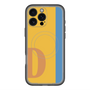 スリムプロテクションプレミアムケース with MagSafe［ オリジナル - initial color line - D orange ］