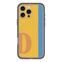 スリムプロテクションプレミアムケース with MagSafe［ オリジナル - initial color line - D orange ］