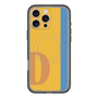 スリムプロテクションプレミアムケース with MagSafe［ オリジナル - initial color line - D orange ］