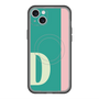 スリムプロテクションプレミアムケース with MagSafe［ オリジナル - initial color line - D green ］