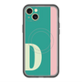 スリムプロテクションプレミアムケース with MagSafe［ オリジナル - initial color line - D green ］