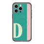 スリムプロテクションプレミアムケース with MagSafe［ オリジナル - initial color line - D green ］