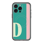 スリムプロテクションプレミアムケース with MagSafe［ オリジナル - initial color line - D green ］