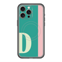 スリムプロテクションプレミアムケース with MagSafe［ オリジナル - initial color line - D green ］