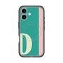 スリムプロテクションプレミアムケース with MagSafe［ オリジナル - initial color line - D green ］