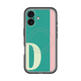 スリムプロテクションプレミアムケース with MagSafe［ オリジナル - initial color line - D green ］