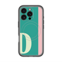 スリムプロテクションプレミアムケース with MagSafe［ オリジナル - initial color line - D green ］