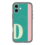 スリムプロテクションプレミアムケース with MagSafe［ オリジナル - initial color line - D green ］
