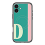 スリムプロテクションプレミアムケース with MagSafe［ オリジナル - initial color line - D green ］
