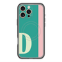 スリムプロテクションプレミアムケース with MagSafe［ オリジナル - initial color line - D green ］