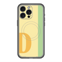 スリムプロテクションプレミアムケース with MagSafe［ オリジナル - initial color line - D yellow ］