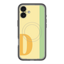 スリムプロテクションプレミアムケース with MagSafe［ オリジナル - initial color line - D yellow ］