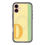 スリムプロテクションプレミアムケース with MagSafe［ オリジナル - initial color line - D yellow ］