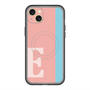 スリムプロテクションプレミアムケース with MagSafe［ オリジナル - initial color line - E pink ］