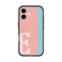 スリムプロテクションプレミアムケース with MagSafe［ オリジナル - initial color line - E pink ］