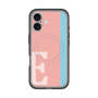 スリムプロテクションプレミアムケース with MagSafe［ オリジナル - initial color line - E pink ］