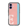 スリムプロテクションプレミアムケース with MagSafe［ オリジナル - initial color line - E pink ］