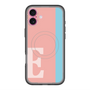 スリムプロテクションプレミアムケース with MagSafe［ オリジナル - initial color line - E pink ］