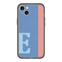 スリムプロテクションプレミアムケース with MagSafe［ オリジナル - initial color line - E blue ］