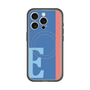 スリムプロテクションプレミアムケース with MagSafe［ オリジナル - initial color line - E blue ］