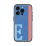 スリムプロテクションプレミアムケース with MagSafe［ オリジナル - initial color line - E blue ］