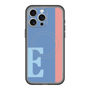 スリムプロテクションプレミアムケース with MagSafe［ オリジナル - initial color line - E blue ］