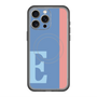 スリムプロテクションプレミアムケース with MagSafe［ オリジナル - initial color line - E blue ］