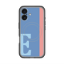 スリムプロテクションプレミアムケース with MagSafe［ オリジナル - initial color line - E blue ］