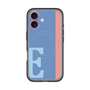 スリムプロテクションプレミアムケース with MagSafe［ オリジナル - initial color line - E blue ］