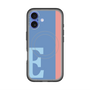 スリムプロテクションプレミアムケース with MagSafe［ オリジナル - initial color line - E blue ］